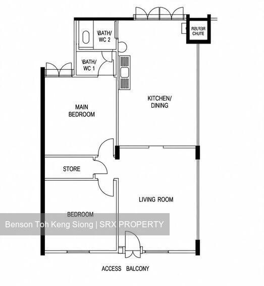 Blk 602 Clementi West Street 1 (Clementi), HDB 3 Rooms #622613751